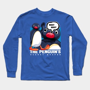 Noot Noot Penguin Meme Long Sleeve T-Shirt
